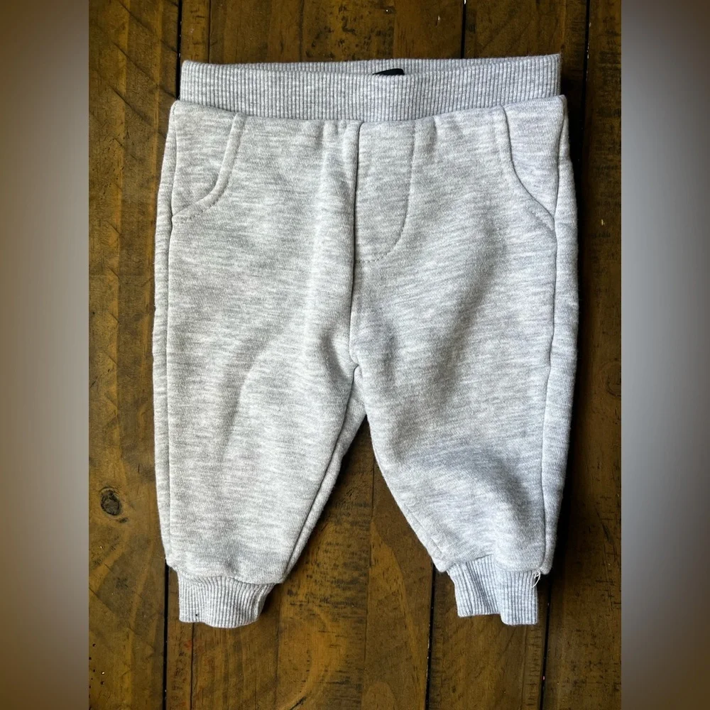 7 for All ManToddler Baby Two-Piece Heathered Sweatshirt & Jogger Set
